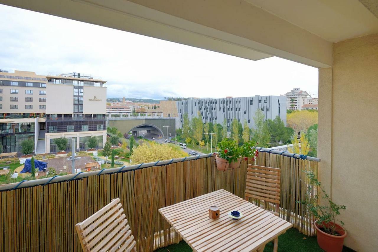 T2 Cosy Proche Du Centre-Ville Avec Garage Inclus Aix-en-Provence Buitenkant foto